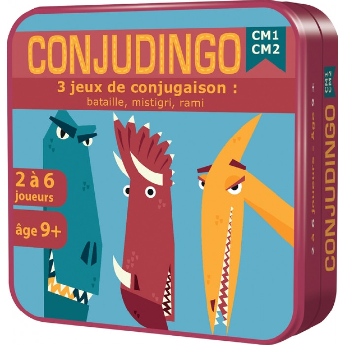 ConjuDingo CE1, à partir de 7 ans, le jeu amusant vous proposant 3 jeux de  conjugaison pour travailler les auxiliaires et verbes du 1er groupe au, By Aritma
