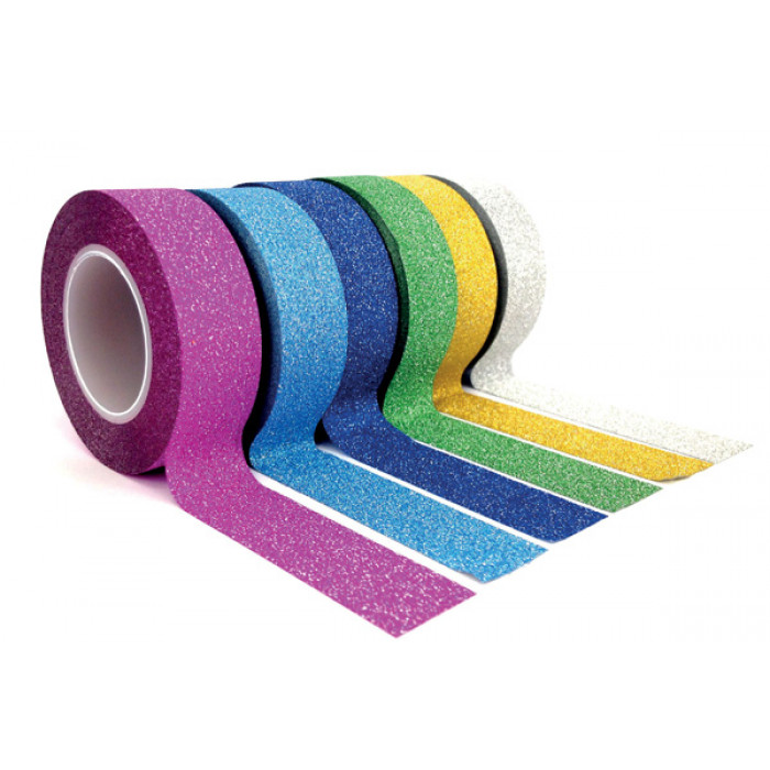 Hutou Lot de 8 rouleaux de ruban de masquage coloré de 1,27 cm, couleurs  arc-en-ciel, ruban de papier coloré pour enfants, étiquetage artistique