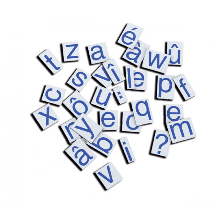 Alphabet Magnétique : 180 Lettres Cursives minuscules